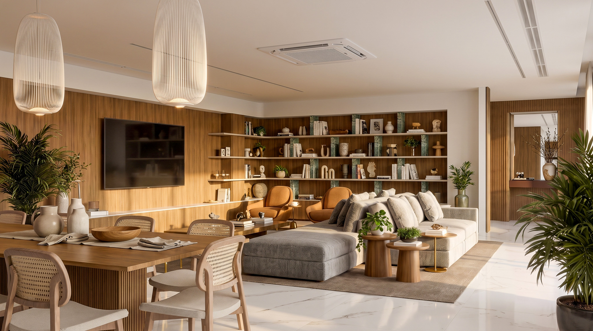 Interiores da Residência DCMCC — ambiente