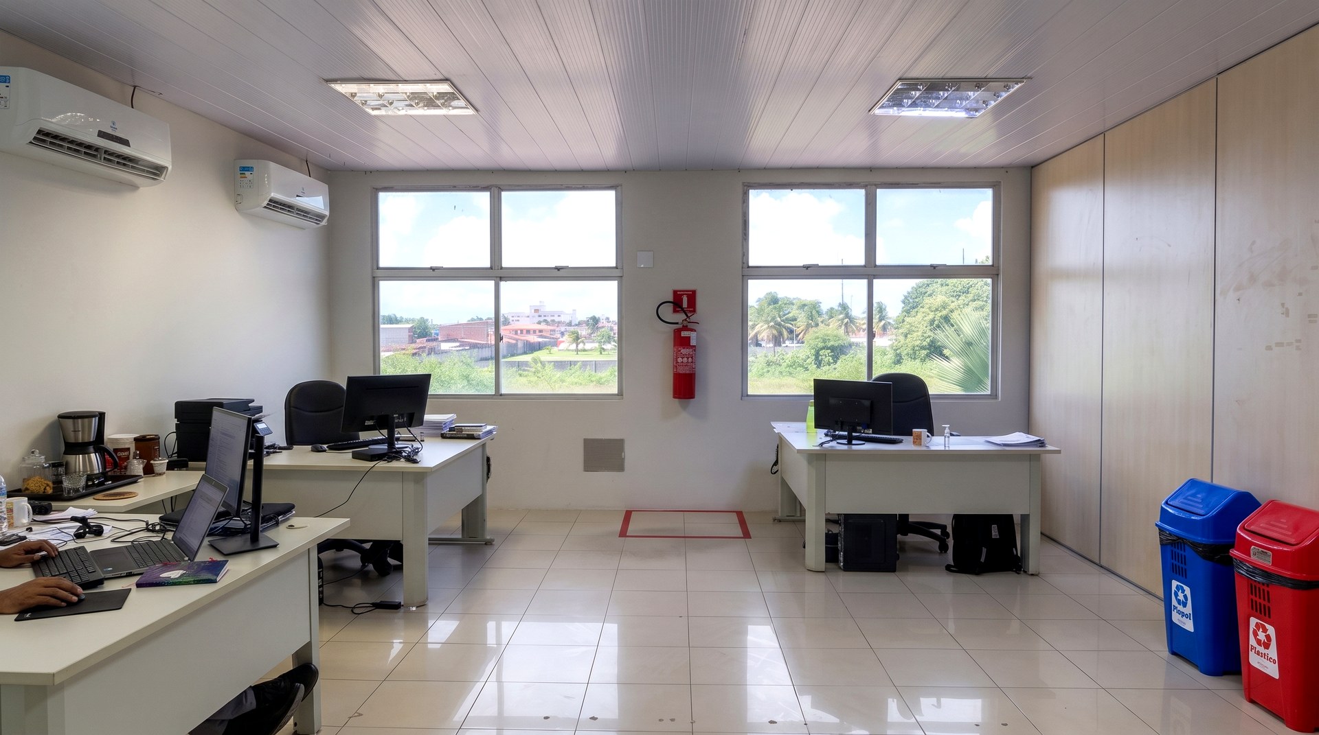 Reformulação de Interiores da Sede Administrativa NVG — antes