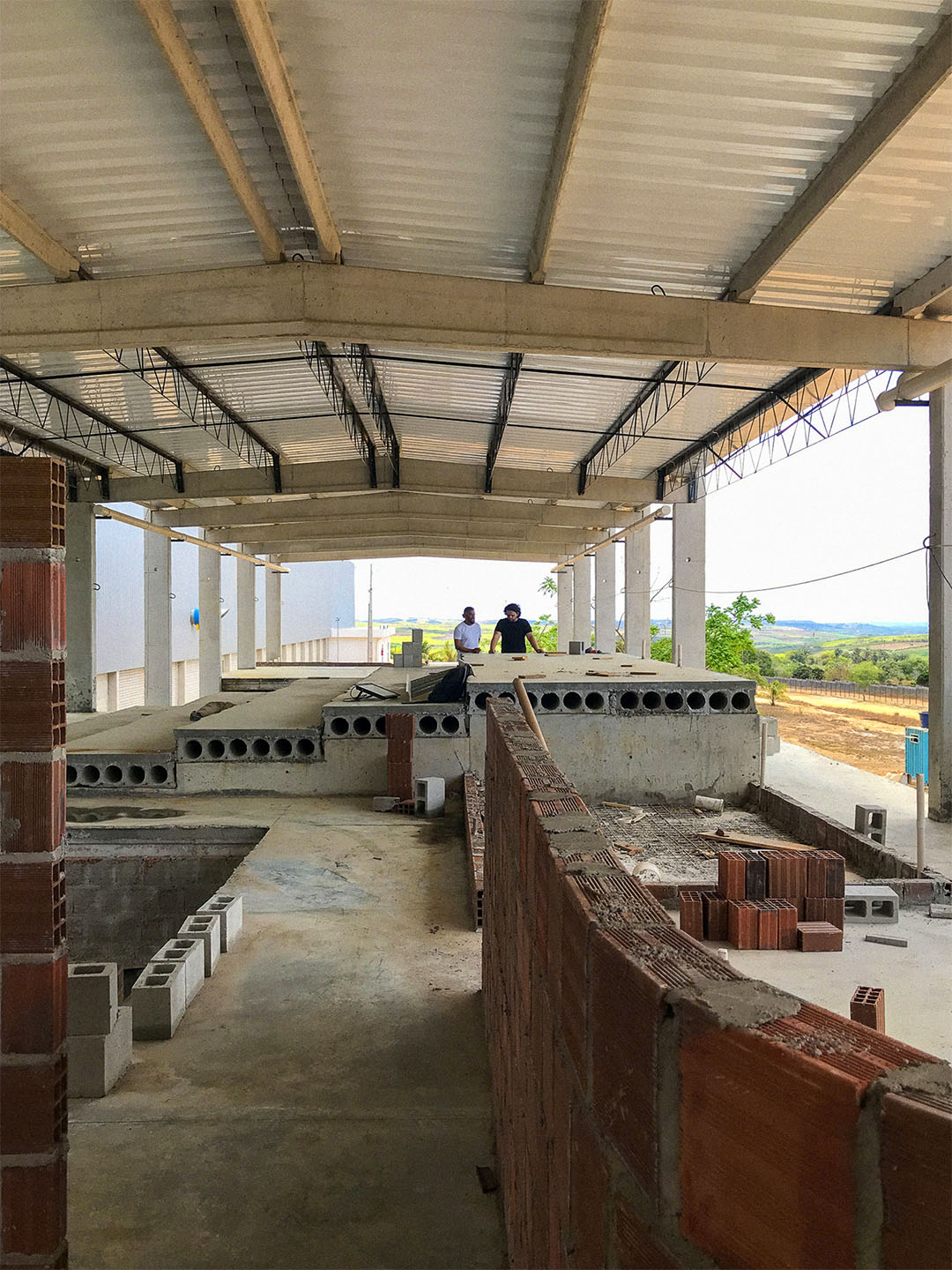 Obra em execução, Mata Redonda, PB