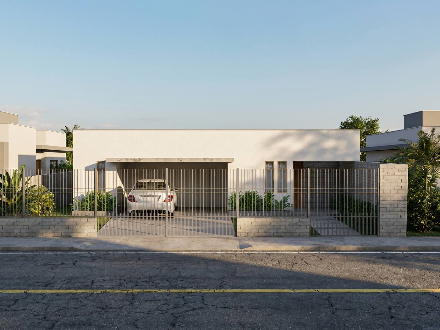 Residência FAF — fachada